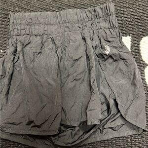Black High Waisted Free People Shorts